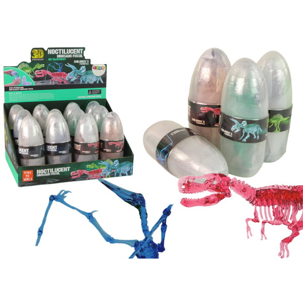 Otwierane Jajo Dinozaura Figurka Krystaliczne Losowy Dinozaur