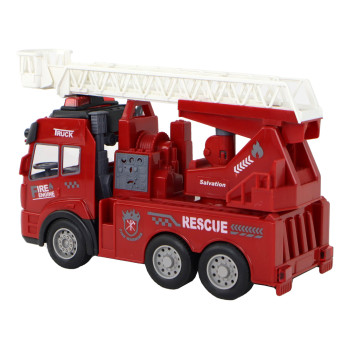 Straż Pożarna Z Drabiną Model Zdalnie Sterowany
