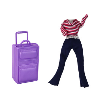 Zestaw Lalka Z Przebraniem Walizka Torebka Przygoda