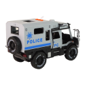 Pojazd Terenowy Policja Siwy Otwierane Drzwi Dźwięk Światła