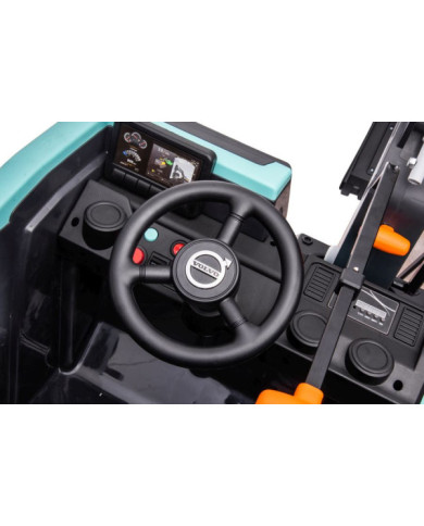 Koparka Na Akumulator Volvo DK-VE888 Dla Dzieci Basen Z Kulkami Niebieska
