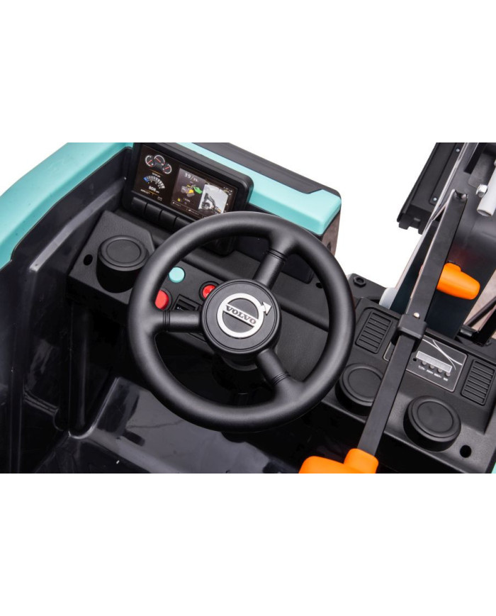 Koparka Na Akumulator Volvo DK-VE888 Dla Dzieci Basen Z Kulkami Niebieska