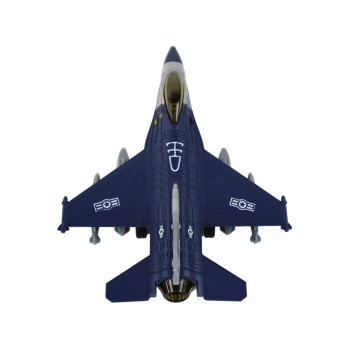 Model Samolotu Z Napędem Frykcyjnym Granatowy lub Siwy