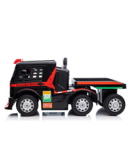 Auto Na Akumulator Mercedes + Naczepa XMX622B Światła LED Czerwony LCD