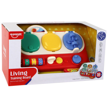 Tablica Edukacyjna Dla Małych Odkrywców Kreatywna Sensoryczna Czerwona