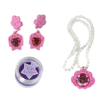 Zestaw Piękności Kosmetyki Do Makijażu Biżuteria 18 El.