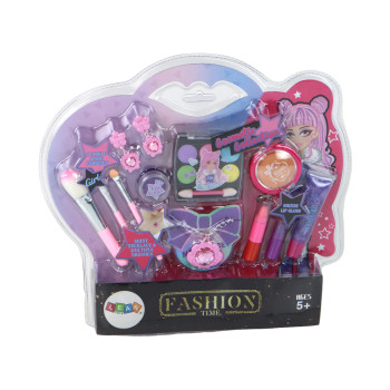 Zestaw Piękności Kosmetyki Do Makijażu Biżuteria 18 El.