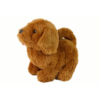 Chodzący Piesek Zabawka Interaktywna Szczekający Brązowy