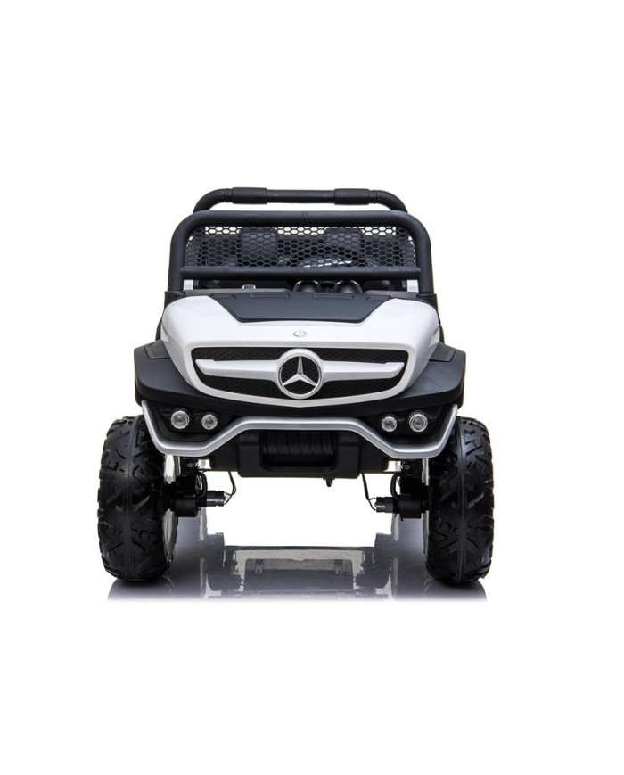 Auto na Akumulator Mercedes Unimog 4x4 Dla Dzieci Światła LED MP3 Biały