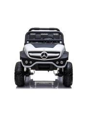 Auto na Akumulator Mercedes Unimog 4x4 Dla Dzieci Światła LED MP3 Biały