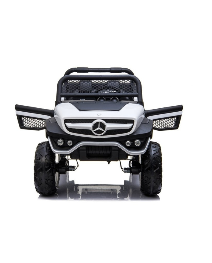 Auto na Akumulator Mercedes Unimog 4x4 Dla Dzieci Światła LED MP3 Biały