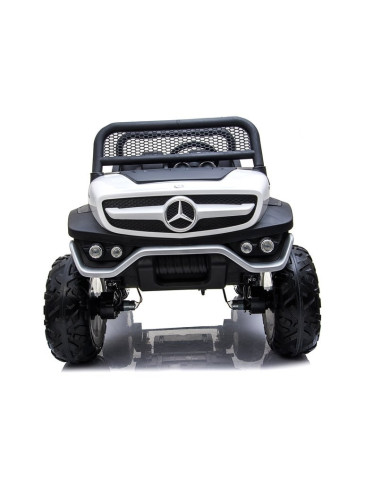Auto na Akumulator Mercedes Unimog 4x4 Dla Dzieci Światła LED MP3 Biały