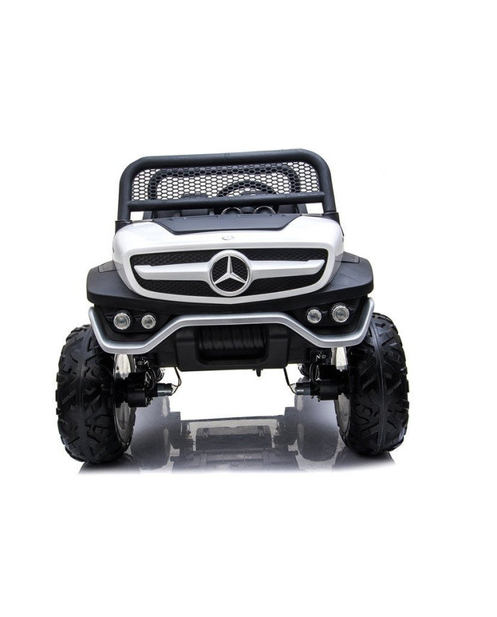 Auto na Akumulator Mercedes Unimog 4x4 Dla Dzieci Światła LED MP3 Biały