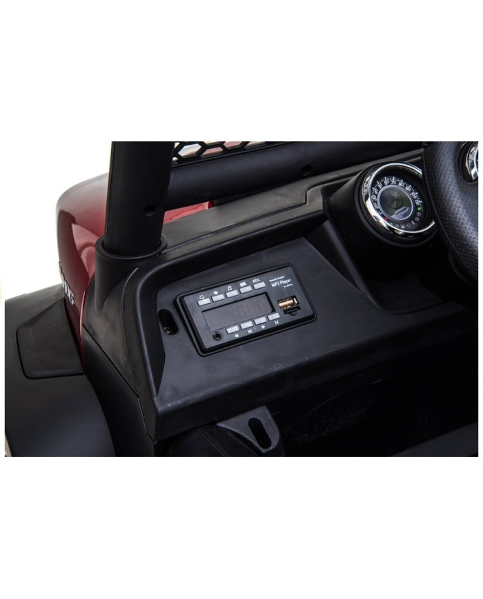 Auto na Akumulator Mercedes Unimog 4x4 Dla Dzieci Światła LED MP3 Biały