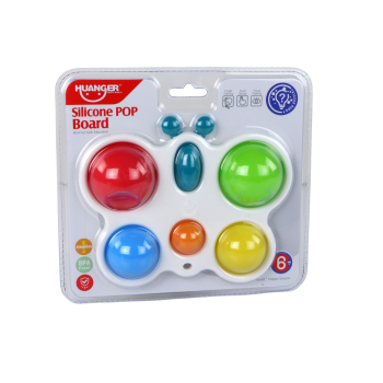 Silikonowa Tablica Kolorowy Motylek Pop It Edukacyjny