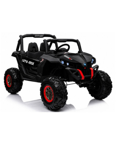 Auto Na Akumulator Jeep XMX603 4x4 Panel MP4 Czarny