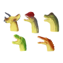 Dinozaury Na Palce Gumowe Sensoryczne Pacynki