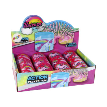 Kultowa Sprężyna Różowa Jednorożec Relaksacyjna 6CM