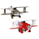 Samolot Z Napędem Śmigłowiec Aluminiowy Kolorowy Mix