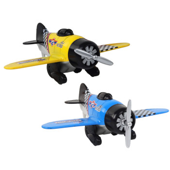 Samolot Z Napędem Śmigłowiec Aluminiowy Kolorowy Mix