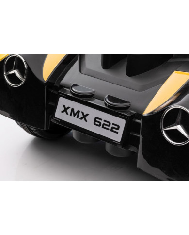Auto Na Akumulator Ciężarówka Mercedes XMX622 Światła LED Pilot Żółty
