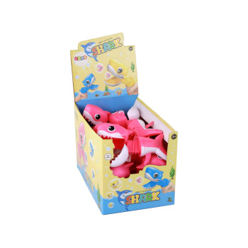 Zabawka Gryząca Rybka Różowa Rekin Pistolet