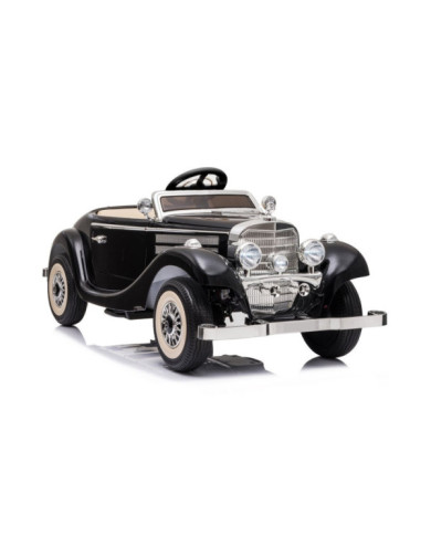 Auto Na Akumulator Mercedes 540K Klasyk Premium Światła LED MP3 Czarny