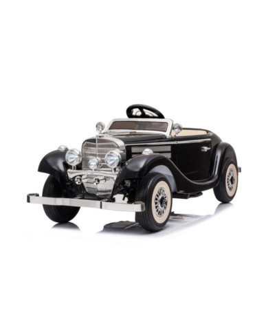 Auto Na Akumulator Mercedes 540K Klasyk Premium Światła LED MP3 Czarny