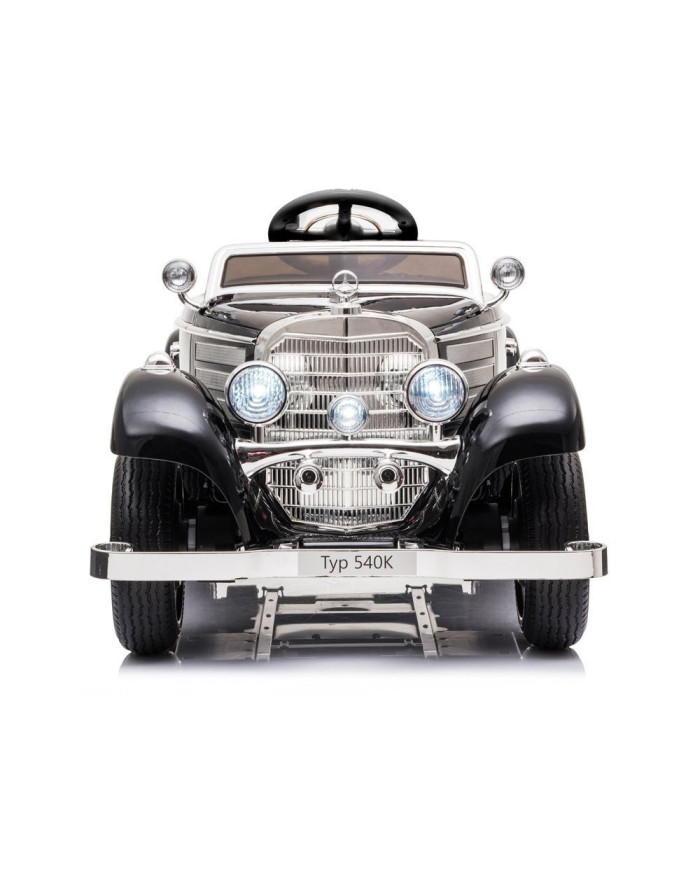 Auto Na Akumulator Mercedes 540K Klasyk Premium Światła LED MP3 Czarny