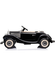 Auto Na Akumulator Mercedes 540K Klasyk Premium Światła LED MP3 Czarny