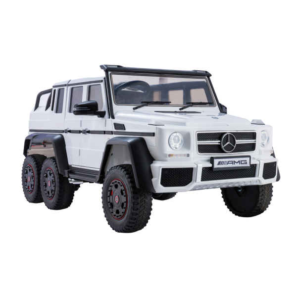 Auto Na Akumulator Mercedes G63 6x4 24V Biały