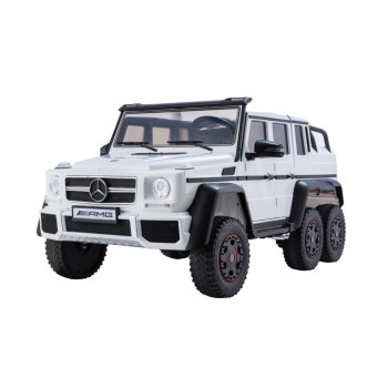 Auto Na Akumulator Mercedes G63 6x4 24V Biały