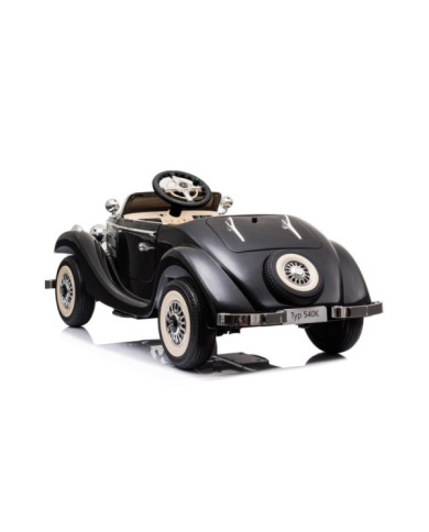 Auto Na Akumulator Mercedes 540K Klasyk Premium Światła LED MP3 Czarny