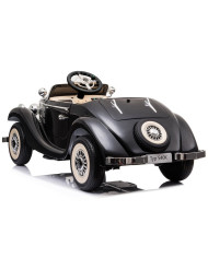 Auto Na Akumulator Mercedes 540K Klasyk Premium Światła LED MP3 Czarny