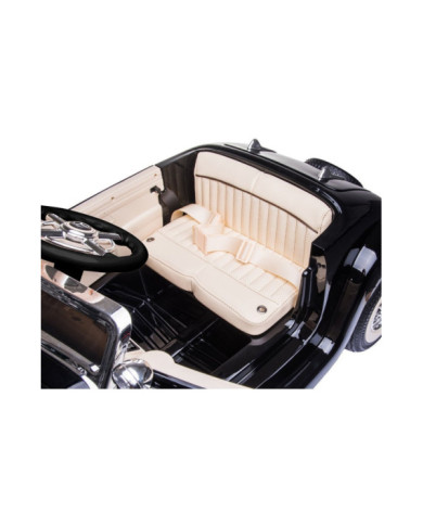 Auto Na Akumulator Mercedes 540K Klasyk Premium Światła LED MP3 Czarny
