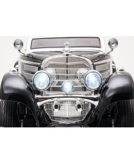 Auto Na Akumulator Mercedes 540K Klasyk Premium Światła LED MP3 Czarny