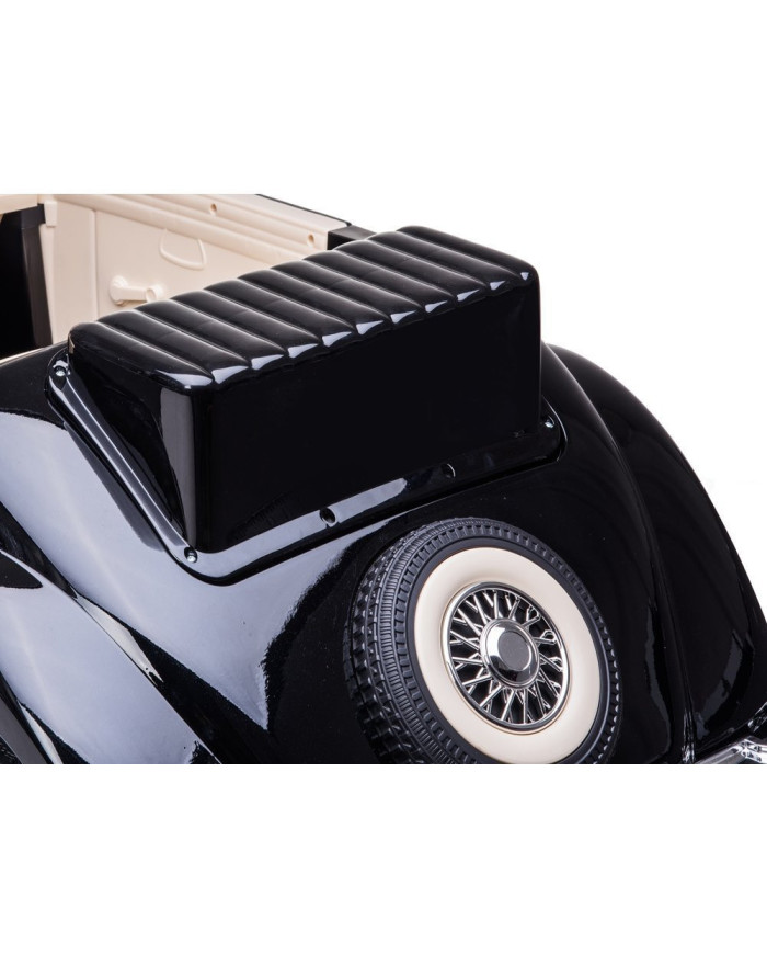 Auto Na Akumulator Mercedes 540K Klasyk Premium Światła LED MP3 Czarny