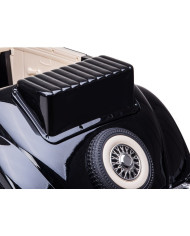Auto Na Akumulator Mercedes 540K Klasyk Premium Światła LED MP3 Czarny
