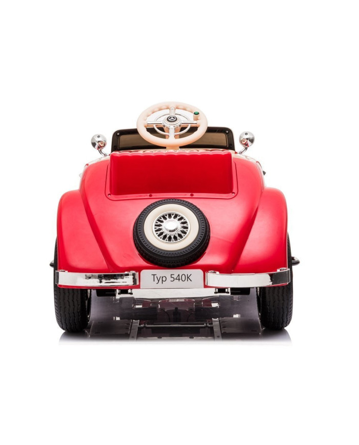 Auto Na Akumulator Mercedes Benz 540K Klasyk Premium LED MP3 Czerwony