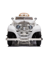 Auto Na Akumulator Mercedes Benz 540K Klasyk Premium Światła LED MP3 Biały
