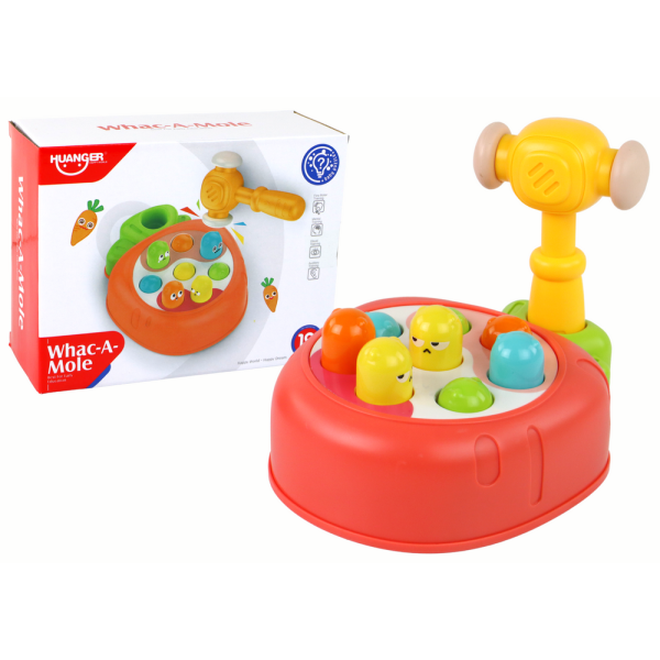 Gra Zręcznościowa Whac-A-Mole Kolorowa Marchewka