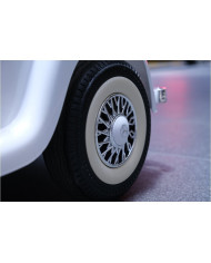 Auto Na Akumulator Mercedes Benz 540K Klasyk Premium Światła LED MP3 Biały