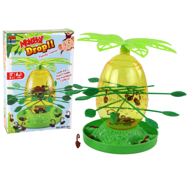 Gra Zręcznościowa Spadające Małpki Bierki Monkey Drop