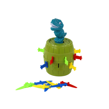 Gra Zręcznościowa Dinozaur W Beczce Wyskakujący Dinozaur