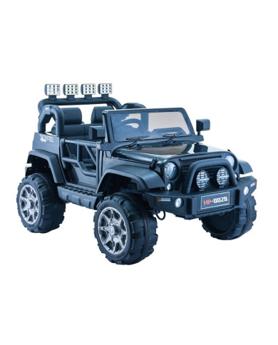 Auto na Akumulator Jeep HP012 Dla Dzieci Światła LED MP3 Czarne