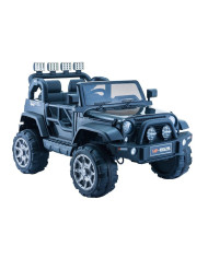 Auto na Akumulator Jeep HP012 Dla Dzieci Światła LED MP3 Czarne