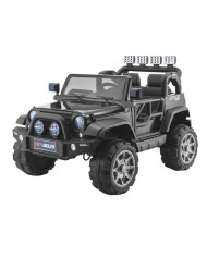 Auto na Akumulator Jeep HP012 Dla Dzieci Światła LED MP3 Czarne