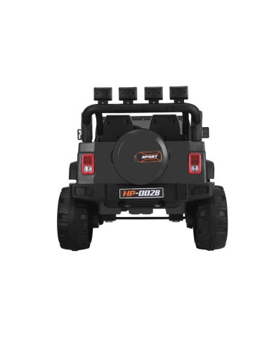 Auto na Akumulator Jeep HP012 Dla Dzieci Światła LED MP3 Czarne