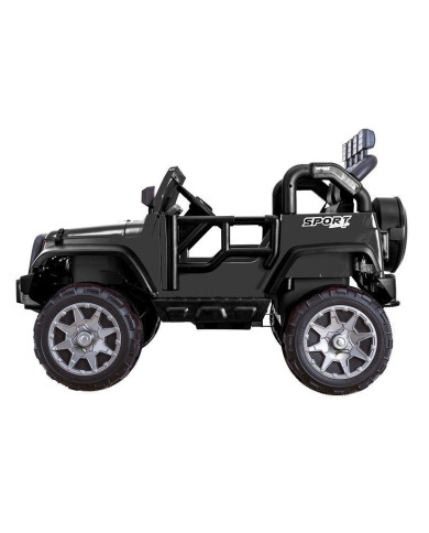Auto na Akumulator Jeep HP012 Dla Dzieci Światła LED MP3 Czarne