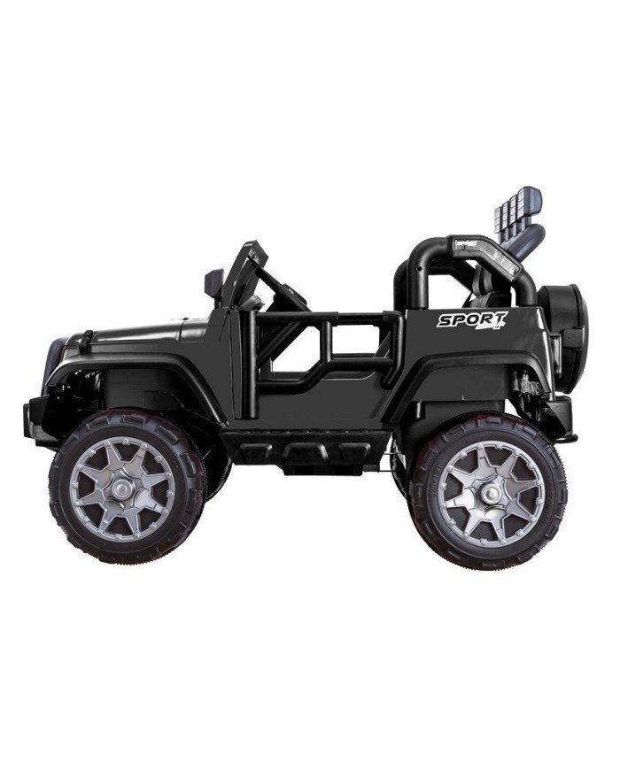 Auto na Akumulator Jeep HP012 Dla Dzieci Światła LED MP3 Czarne